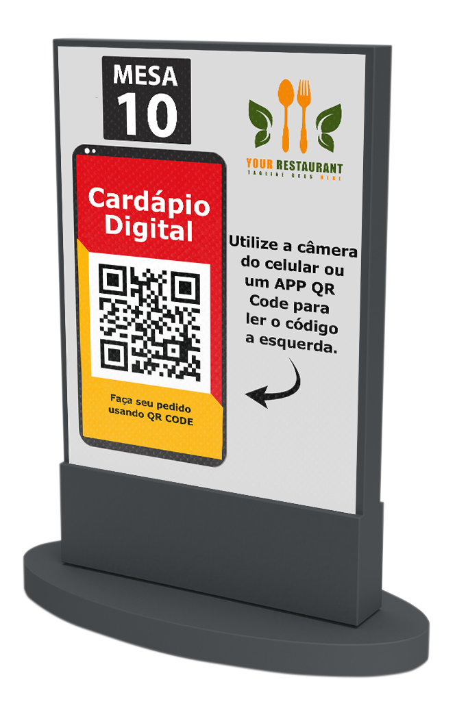 Cardário da mesa da JATOPRONTO